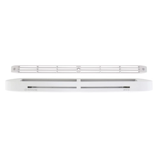 entree d air hygro b blanche 400 mm - quinoa residentiel