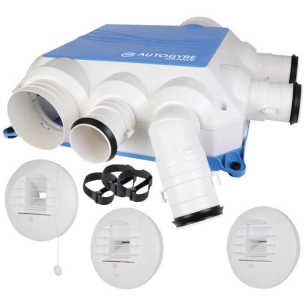 kit ventilation basse conso avec bouche manuelle - quinoa residentiel