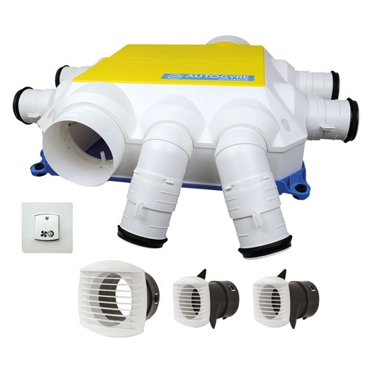 kit ventilation simple flux autoreglable - quinoa residentiel