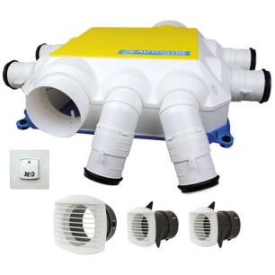 kit ventilation simple flux autoreglable - quinoa residentiel