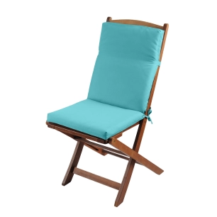 coussin de fauteuil stof hawai outdoor aqua 40x90cm - stof