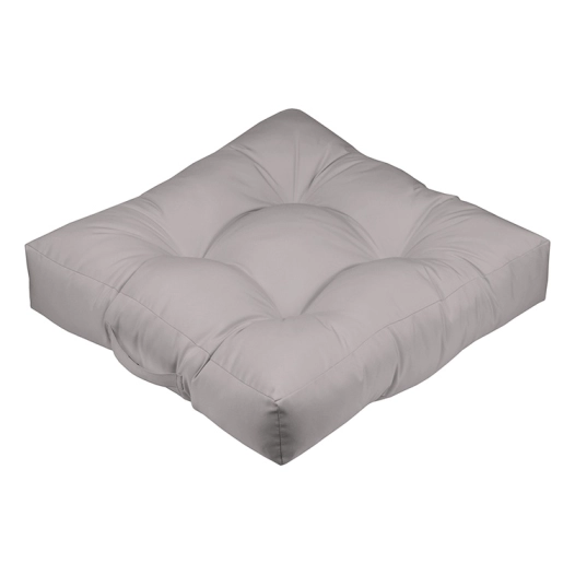 coussin de sol stof hawai outdoor 60x60x12cm taupe - stof