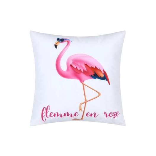 coussin stof flamant rose 45x45cm - stof