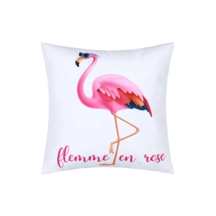 coussin stof flamant rose 45x45cm - stof