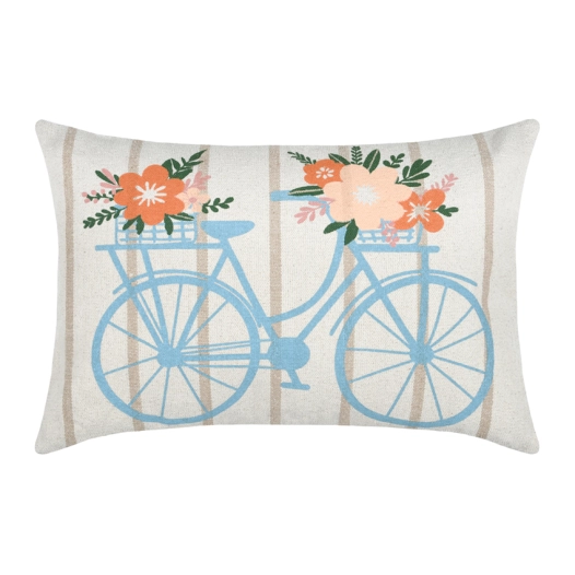 coussin stof rivedoux multicolore 40x60cm - stof