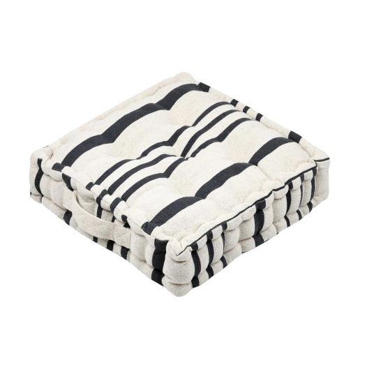 stof manduel coussin de sol ardoise 45x45x10cm - stof