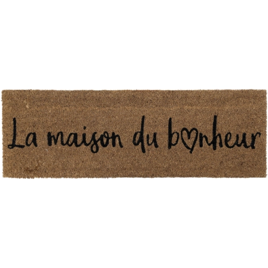 tapis imp maison bonheur luance 45x75cm - luance