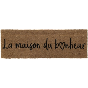 tapis imp maison bonheur luance 45x75cm - luance
