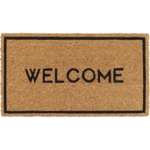 tapis imprime welcome luance 33x60cm - luance
