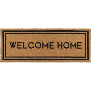 tapis imprime welcome luance 45x120cm - luance