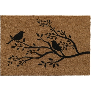 luance tapis imprimé coco/pvc birds 40x60cm - luance