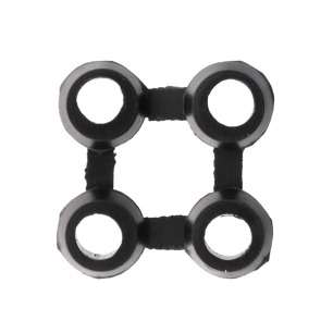 raccord de fixation noir luance x2 - luance