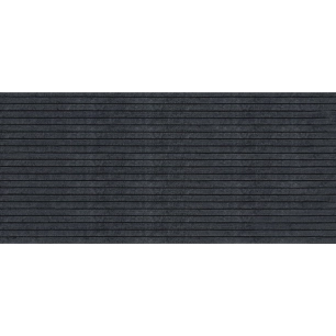 tapis 3d grille grisnoir luance 60x90cm - luance