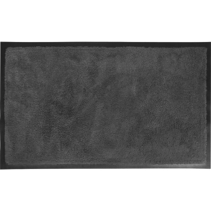 luance tapis edgar polyester/caoutchouc gr.fonce 60x80cm - luance