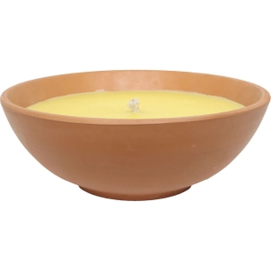 luance bougie citronnelle gm x1 pot terracotta lisboa t.cuite - luance