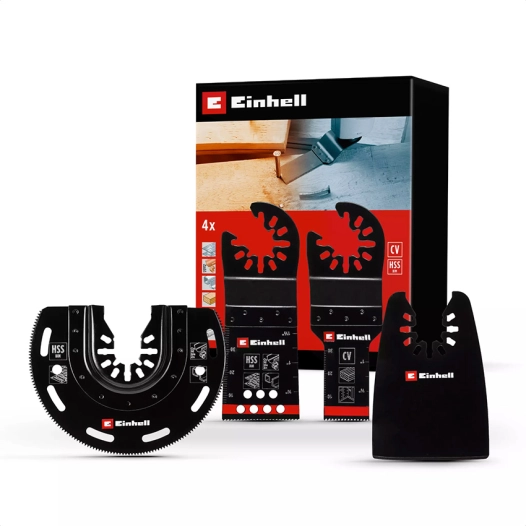 kit multitools de 4 pièces einhell - einhell