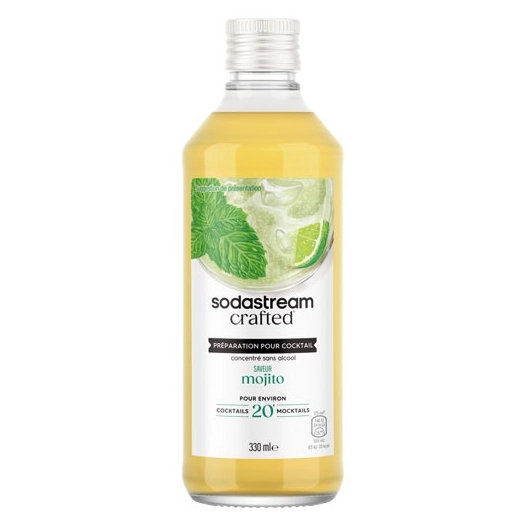 concentre cocktail mixer saveur mojito sans alcool 330ml - sodastream france