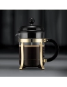 cafetiã¨re ã  piston 4 tasses noir & dorã© - bodum