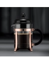 cafetiã¨re ã  piston 4 tasses noir & cuivrã© - bodum