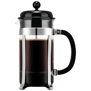 cafetiã¨re ã  piston 8 tasses noir & chromã© - bodum