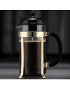 cafetiã¨re ã  piston 8 tasses noir & dorã© - bodum