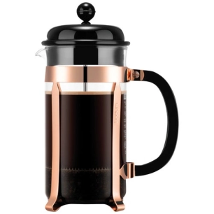 cafetiã¨re ã  piston 8 tasses noir & cuivrã© - bodum
