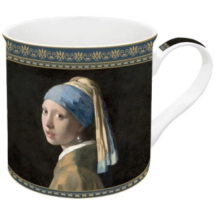 coffret 1 mug 30cl impressionnisme girl with a pearl earring - pozzi milano spa