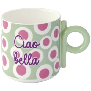 coffret mug 350 ml en porcelaine energy - ciao bella - pozzi milano spa