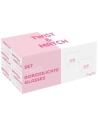 lot de 2 verres borosilicate 350 ml en boãžte twist & match aquamarine-pink - pozzi milano spa