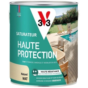 saturateur haute protection naturel mat 2.5 l - v 33 sa