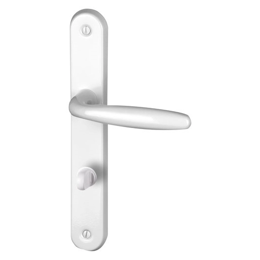 poignã©e de porte madison alu blanc condamnation - asg france