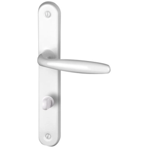 poignã©e de porte madison alu blanc condamnation - asg france