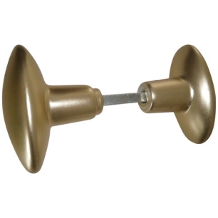 bouton double olive alu dorã© carrã© de 6 et 7 mm - asg france