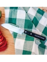 mini santoku 11 cm lisse - bois charme teinte noir - nogent iconic - nogent