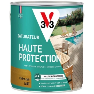 saturateur haute protection chãªne clair mat 2.5 l - v 33 sa