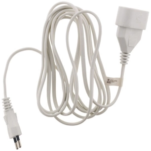prolongateur 6 a 2 m blanc - hbf