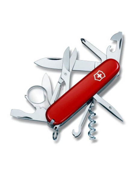 explorer rouge blister couteau - beligne et fils sas