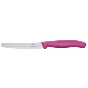 couteau tomate/table 10 cm rose 'x2' - beligne et fils sas