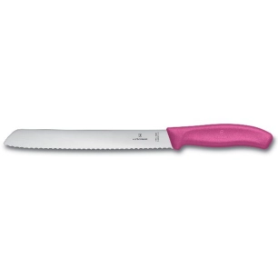 couteau a pain 21 cm rose - beligne et fils sas