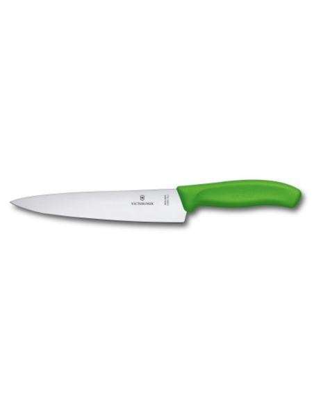 couteau a decouper/eminceur 19 cm vert - beligne et fils sas