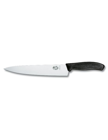 couteau a decouper/eminceur 22 cm noir - beligne et fils sas