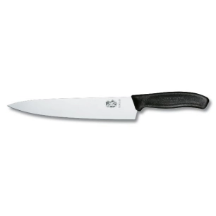 couteau a decouper/eminceur 22 cm noir - beligne et fils sas