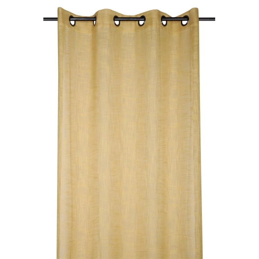 voile stof ontario curry 135x260cm 100% polyester - stof