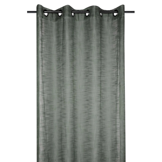 voile stof ontario sauge 135x260cm 100% polyester - stof