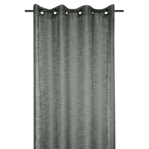 voile stof ontario sauge 135x260cm 100% polyester - stof