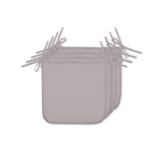 lot de 4 galettes stof hawai taupe 38x38cm - stof