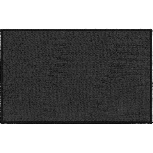 tapis anna polypro luance 50x80cm gris anthracite - luance
