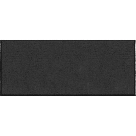 tapis anna polypro luance 50x120cm gris anthracite - luance