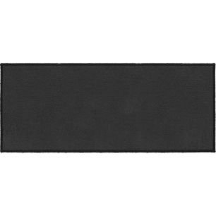 tapis anna polypro luance 50x120cm gris anthracite - luance