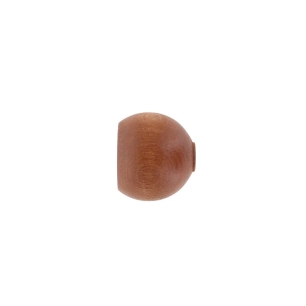 luance embout boule x 2 d28 teinte chene dore - luance